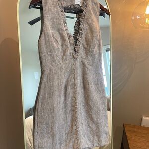 Joslin linen dress